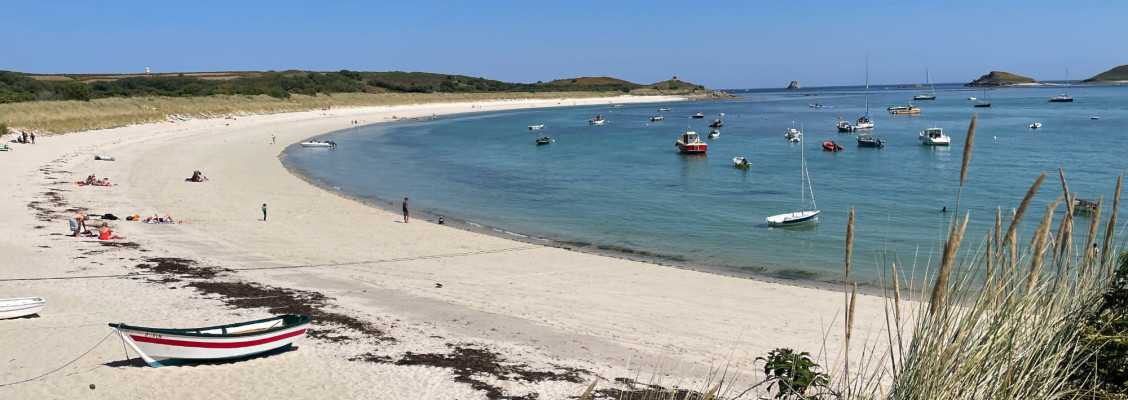 The beach at St Martins, Isles of Scilly