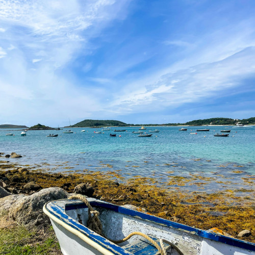 The shoreline on Tresco, Isles of Scilly