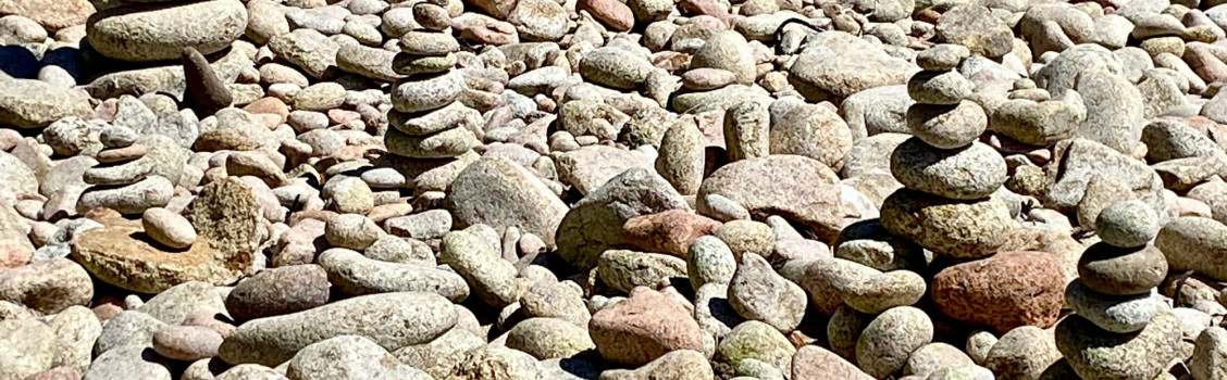 Rocks on the beach, St Mary's, Isles of Scilly